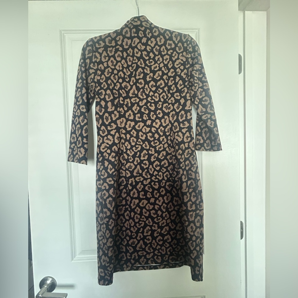 Leopard Print Dress - Picture 3 of 3